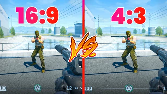 Resolution in CS2 - which is the best, 4:3 vs 16:9, how do pro players play?
